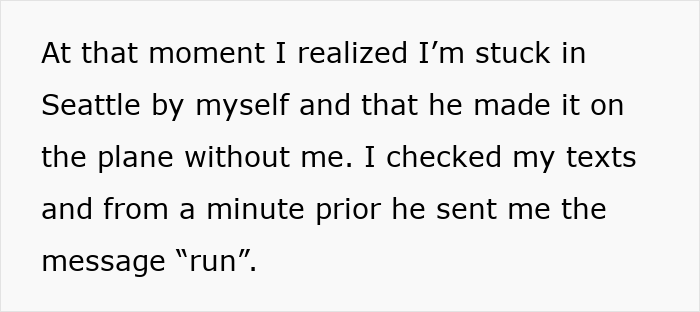 “Would 1000000% Be The End For Me”: Guy Flies Home Without GF, Makes Her Doubt Their Relationship “Would 1000000% Be The End For Me”: Guy Flies Home Without GF, Makes Her Doubt Their Relationship