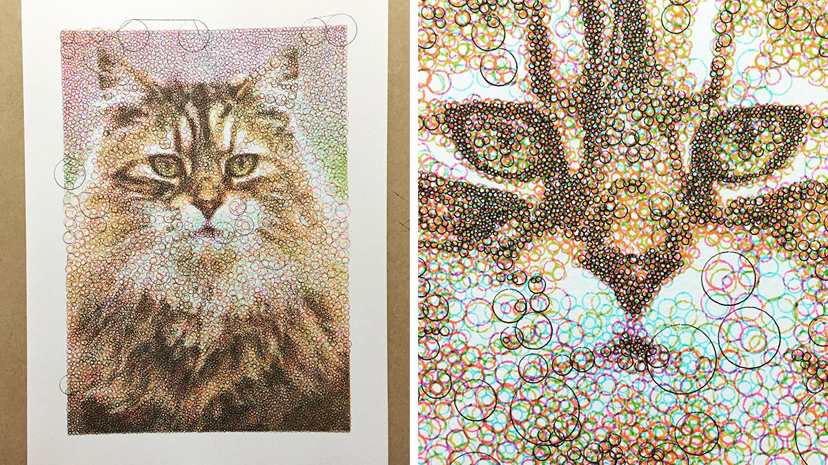 Artist Developed A Python Algorithm That Turns Simple Scribbles Into Art