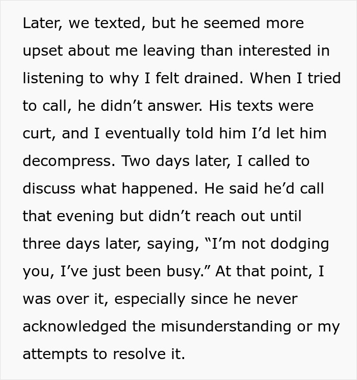 Text conversation about misunderstandings and attempting to resolve issues, reflecting themes of "date refuse getting water. Text conversation about misunderstandings and attempting to resolve issues, reflecting themes of "date refuse getting water.