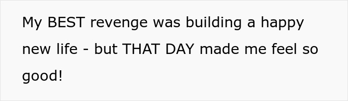 Text about woman moving out and taking unclaimed items for revenge. Text about woman moving out and taking unclaimed items for revenge.