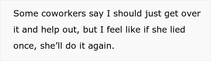 Text message about a coworker lying about an emergency to attend a concert. Text message about a coworker lying about an emergency to attend a concert.