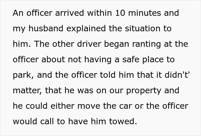 Police intervention after yard sale dispute over driveway parking. Police intervention after yard sale dispute over driveway parking.