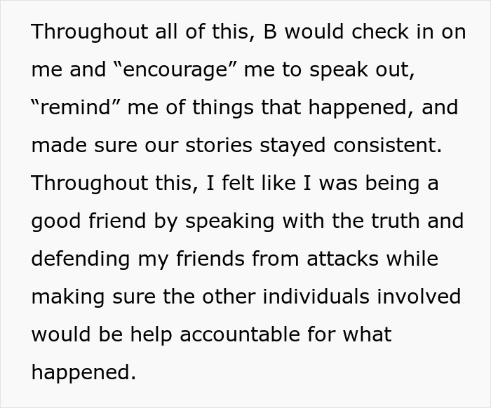 Text about feeling used by a friend, discussing truth, consistency, and accountability. Text about feeling used by a friend, discussing truth, consistency, and accountability.