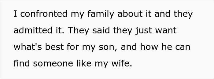 Text image discussing family tensions related to son's sexual orientation. Text image discussing family tensions related to son's sexual orientation.