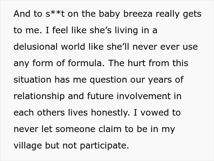 Woman Considers Cutting Out Her Favorite Cousin From Her Life After How Nasty She Became As A Mom Woman Considers Cutting Out Her Favorite Cousin From Her Life After How Nasty She Became As A Mom