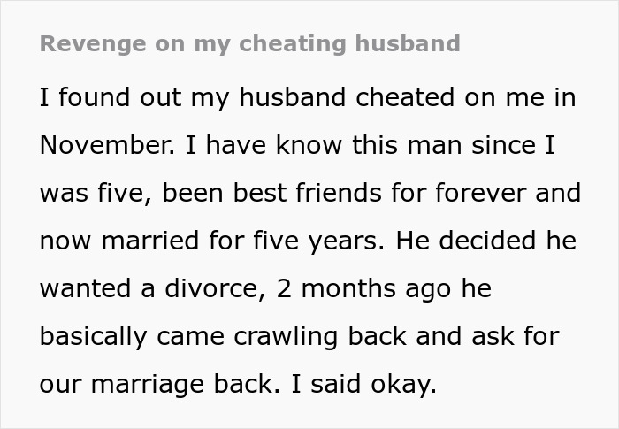 Cheating Husband Is About To Lose His Car, His Home, And His Wife All Without Seeing It Coming Cheating Husband Is About To Lose His Car, His Home, And His Wife All Without Seeing It Coming
