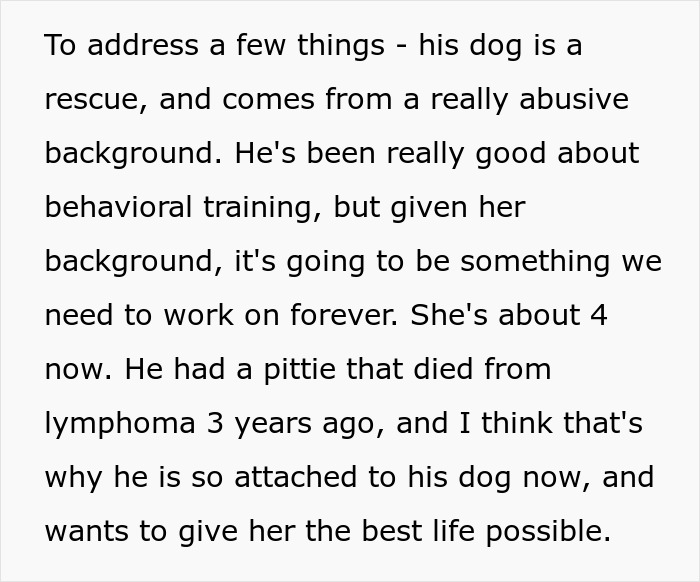 Guy Tells Fiancée To Recover In Hotel Room After Surgery So As Not To Not Disturb His Dog Guy Tells Fiancée To Recover In Hotel Room After Surgery So As Not To Not Disturb His Dog