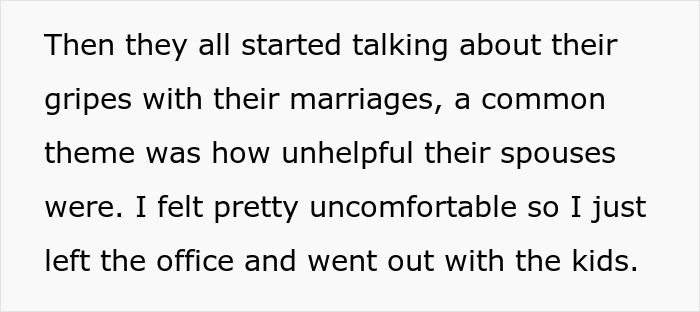 Text about unhelpful spouses in marriages and feeling uncomfortable. Text about unhelpful spouses in marriages and feeling uncomfortable.