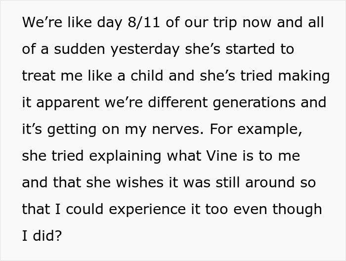 Text about generational differences between a 23-year-old woman and her dad's 25-year-old girlfriend. Text about generational differences between a 23-year-old woman and her dad's 25-year-old girlfriend.