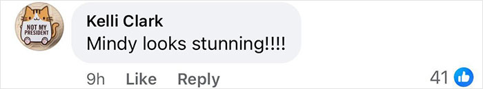 Mindy Kaling's slim figure at movie premiere praised in social media comment. Mindy Kaling's slim figure at movie premiere praised in social media comment.