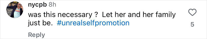 Comment criticizing media coverage with hashtag about self-promotion related to Michelle Trachtenberg. Comment criticizing media coverage with hashtag about self-promotion related to Michelle Trachtenberg.