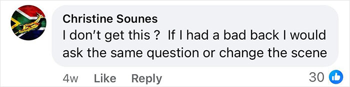 Comment on social media questioning "fat-shaming" accusations. Comment on social media questioning "fat-shaming" accusations.
