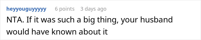 Comment discussing a woman's choice of baby name and its implications in a forum thread. Comment discussing a woman's choice of baby name and its implications in a forum thread.