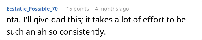 Reddit comment from user discussing effort and consistency in behavior. Reddit comment from user discussing effort and consistency in behavior.