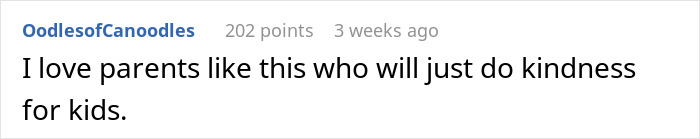Comment praising a kind stranger's revenge against a teen's horrible mother. Comment praising a kind stranger's revenge against a teen's horrible mother.