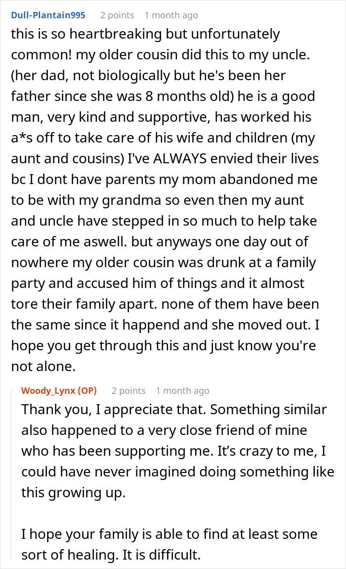 Discussion about stepdaughter's lies disrupting family life, seeking online advice and support in comments. Discussion about stepdaughter's lies disrupting family life, seeking online advice and support in comments.