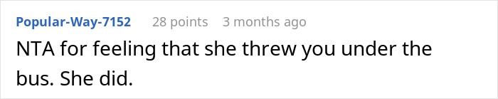 Text comment on forum discussing a husband's disagreement over being called "unhelpful. Text comment on forum discussing a husband's disagreement over being called "unhelpful.