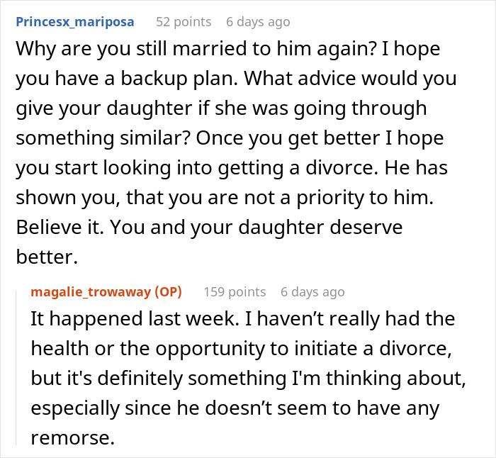 Discussion about a husband's decision after wife's SOS call, affecting their marriage. Discussion about a husband's decision after wife's SOS call, affecting their marriage.