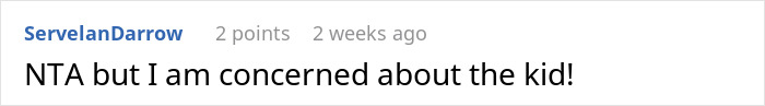 Reddit comment expressing concern about dad's ex-wife and son's situation. Reddit comment expressing concern about dad's ex-wife and son's situation.