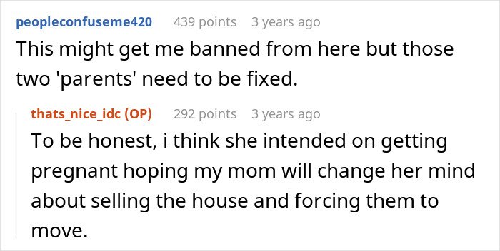 Reddit discussion on parents volunteering daughter as babysitter, two users sharing critical opinions. Reddit discussion on parents volunteering daughter as babysitter, two users sharing critical opinions.
