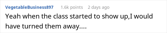 Comment about guests showing up uninvited at son's party, lacking RSVPs and presents. Comment about guests showing up uninvited at son's party, lacking RSVPs and presents.