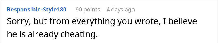 Comment on Reddit thread discussing the impact of a work wife on a man's real marriage. Comment on Reddit thread discussing the impact of a work wife on a man's real marriage.