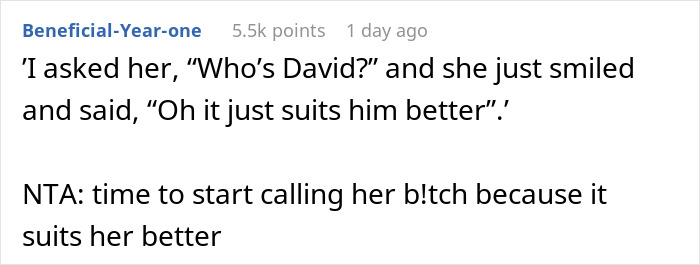 Text exchange about MIL renaming grandson randomly, DIL's frustration visible in her response. Text exchange about MIL renaming grandson randomly, DIL's frustration visible in her response.