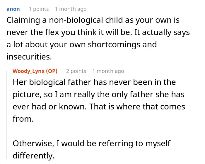 Discussion about stepdaughter's pathological lies and parental roles in an online forum thread. Discussion about stepdaughter's pathological lies and parental roles in an online forum thread.
