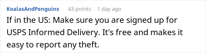 Homeowner Warns Neighbors To Stop Opening Their Mailbox, Shocked When They Ignore Request Homeowner Warns Neighbors To Stop Opening Their Mailbox, Shocked When They Ignore Request