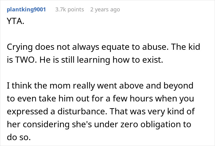 Comment criticizing a woman for involving CPS because a toddler throws tantrums. Comment criticizing a woman for involving CPS because a toddler throws tantrums.