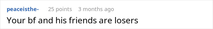 Text comment on a forum discussing friends letting guests eat leftovers. Text comment on a forum discussing friends letting guests eat leftovers.