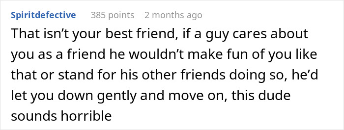 Reddit comment criticizing the behavior of a 'Zoomer best friend' in a relationship context. Reddit comment criticizing the behavior of a 'Zoomer best friend' in a relationship context.
