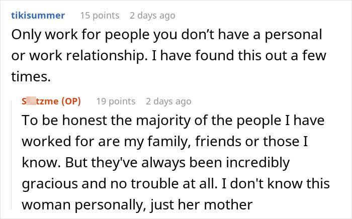 Review of a bridezilla's refund request after the wedding; mentions personal and work relationship advice. Review of a bridezilla's refund request after the wedding; mentions personal and work relationship advice.