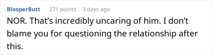 Text comment criticizing a man for being uncaring, questioning the relationship after making girlfriend late for airport. Text comment criticizing a man for being uncaring, questioning the relationship after making girlfriend late for airport.