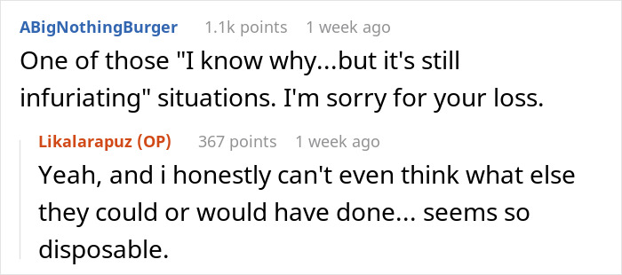 Reddit thread discussing a coworker's death, sharing condolences and emotions about workplace handling. Reddit thread discussing a coworker's death, sharing condolences and emotions about workplace handling.