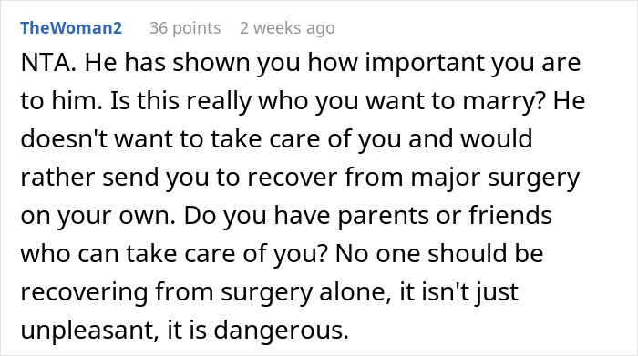 Guy Tells Fiancée To Recover In Hotel Room After Surgery So As Not To Not Disturb His Dog Guy Tells Fiancée To Recover In Hotel Room After Surgery So As Not To Not Disturb His Dog