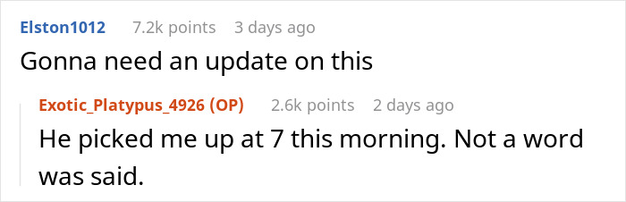 Reddit comments discussing airport incident where boyfriend left girlfriend behind. Reddit comments discussing airport incident where boyfriend left girlfriend behind.