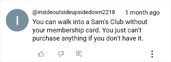 Comment about membership policies with a note on shopping hacks, posted one month ago. Comment about membership policies with a note on shopping hacks, posted one month ago.