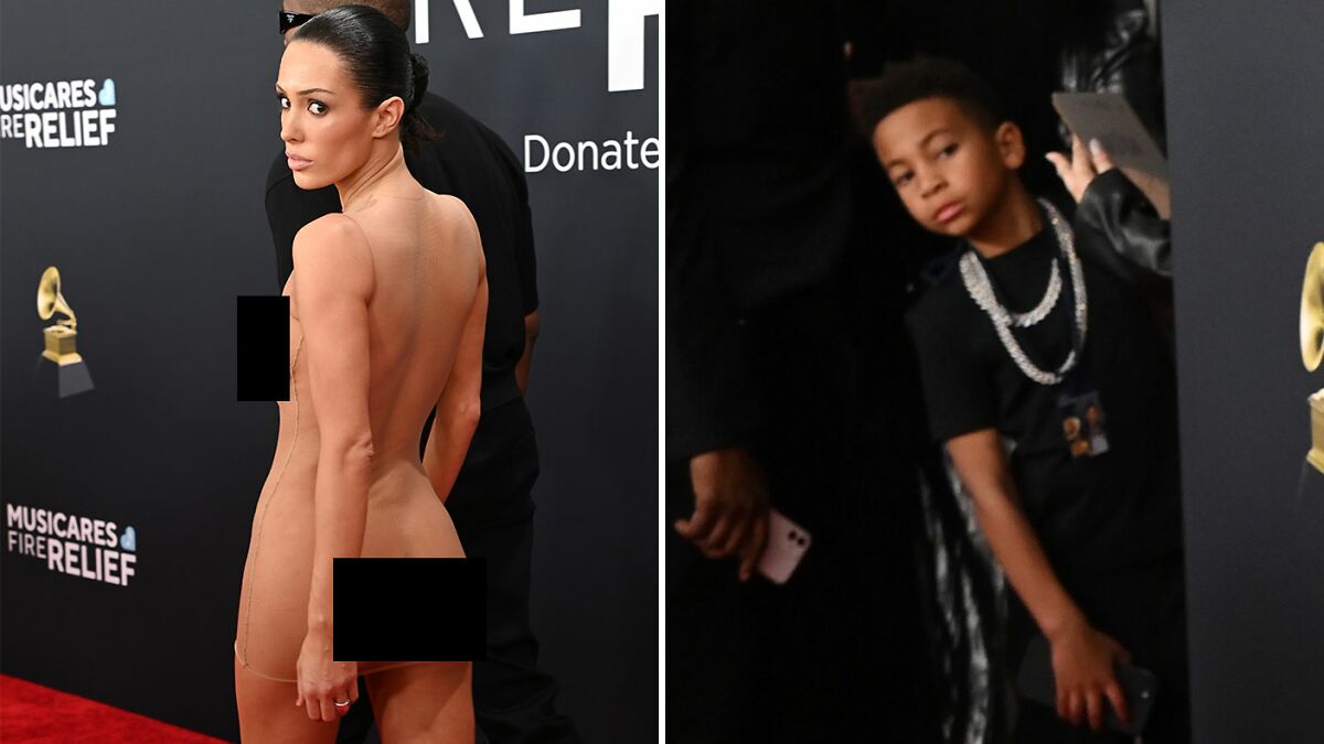 “Don’t Blame Him”: Child Sneaks A Peek At Bianca Censori At The 2025 Grammys, Breaks The Internet