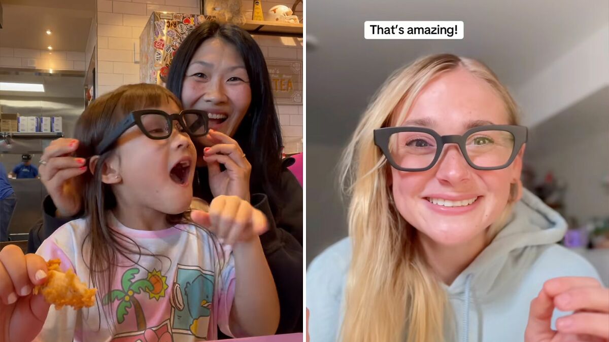 Life-Changing Glasses Let Deaf Girl “See” Speech, And Her Face Says It All
