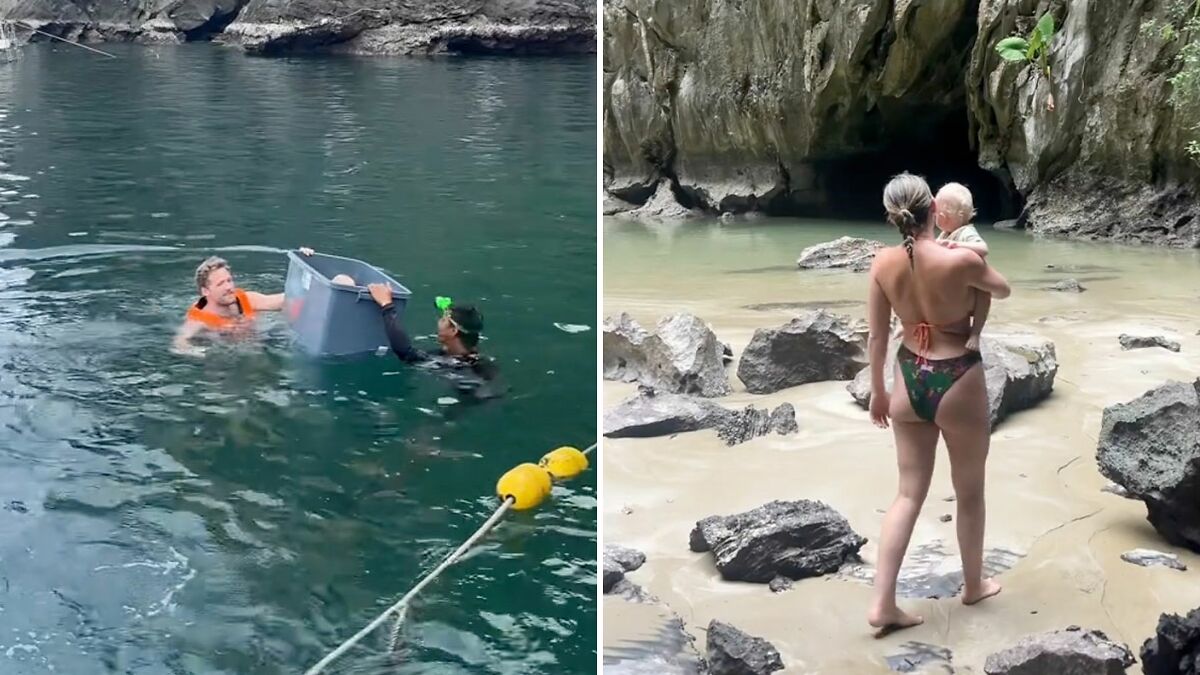 “Call CPS”: Norwegian Couple Ignites Debate After Putting Baby In Plastic Box During Vacation