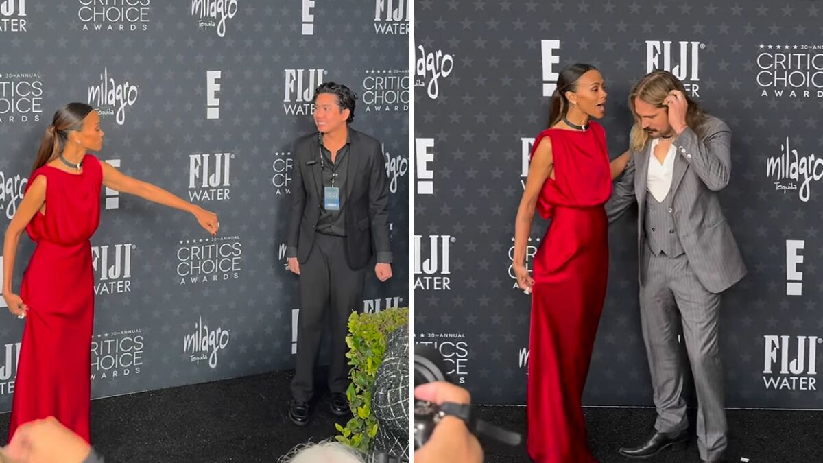 “Come Here!” Zoe Saldana’s Explosive Moment With Husband Goes Viral