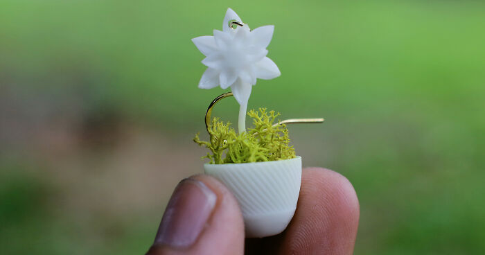 We Make Wearable Plant Holders, Here Are The Earrings (9 Pics)