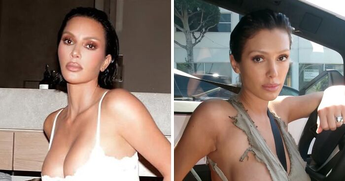 Kim Kardashian Resembles Bianca Censori In New Lingerie Pics As Kanye Divorce Rumors Swirl