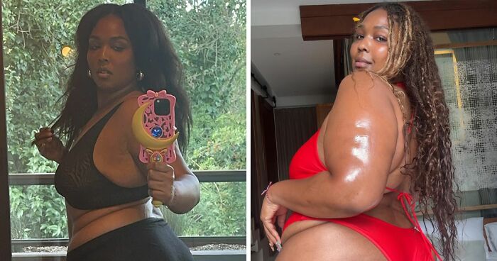 Lizzo Looks Even Slimmer In Bra And Panty Mirror Snap After Reaching Her Weight-Loss Goal
