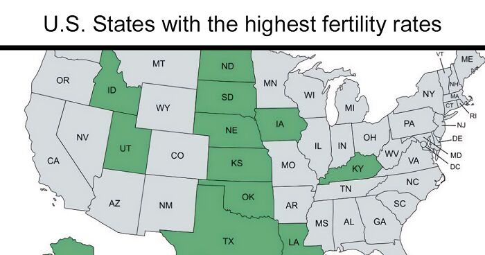 35 Fun Maps That Provide Interesting Facts And Statistical Data