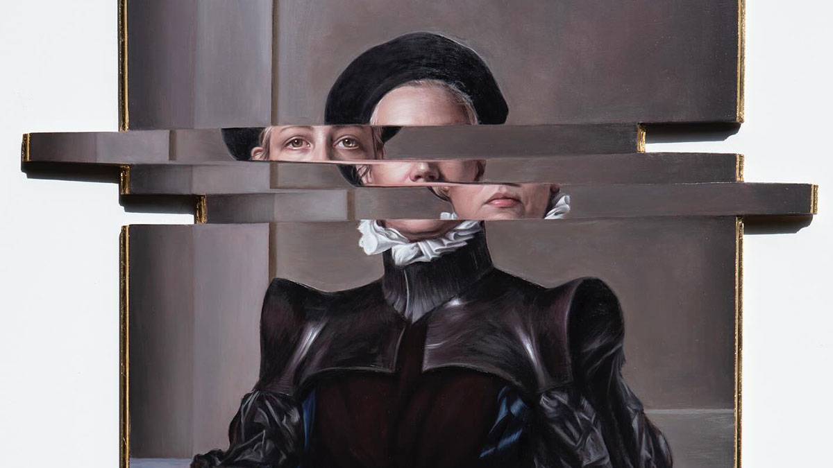 Artist Adds A Modern Twist To Classical Style Paintings By Distorting Them (30 Pics)