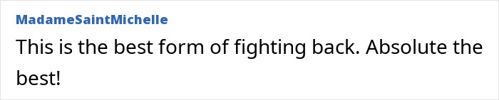 Comment screenshot on viral woman misgendering senator, praised for fighting back. Comment screenshot on viral woman misgendering senator, praised for fighting back.