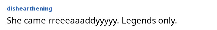 Comment text excitedly praising viral act of misgendering a senator. Comment text excitedly praising viral act of misgendering a senator.