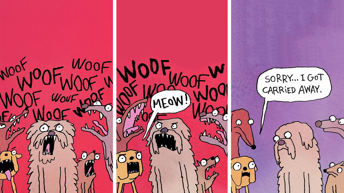 Embracing Life’s Absurdity: 20 New Comics By Pierre Mortel
